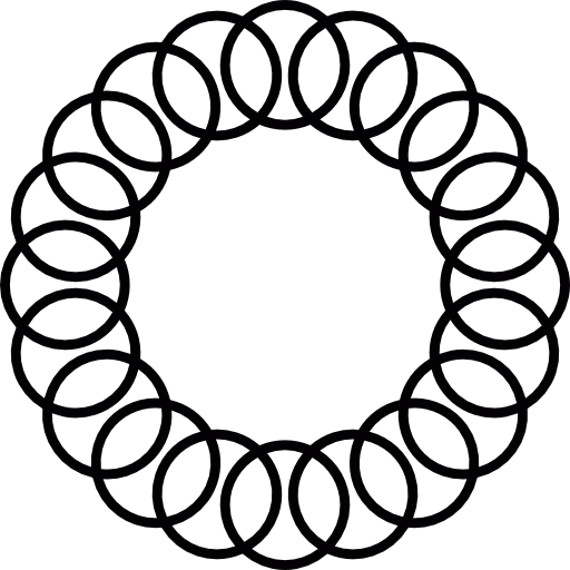 Circular ring of an spiral